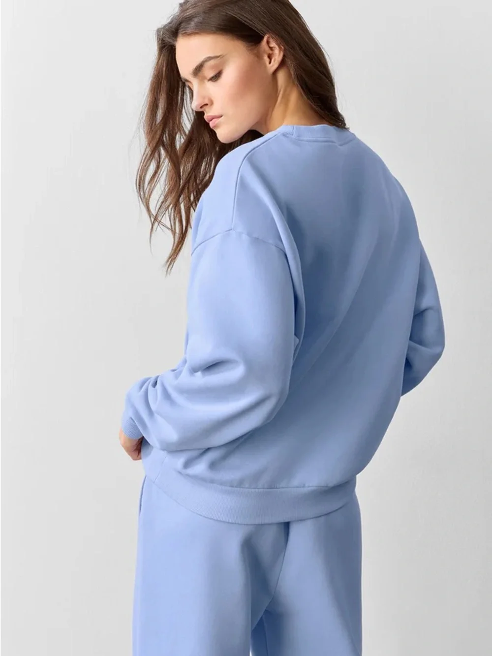 ALO Yoga Accolade In Light Provence Blue- Size S
